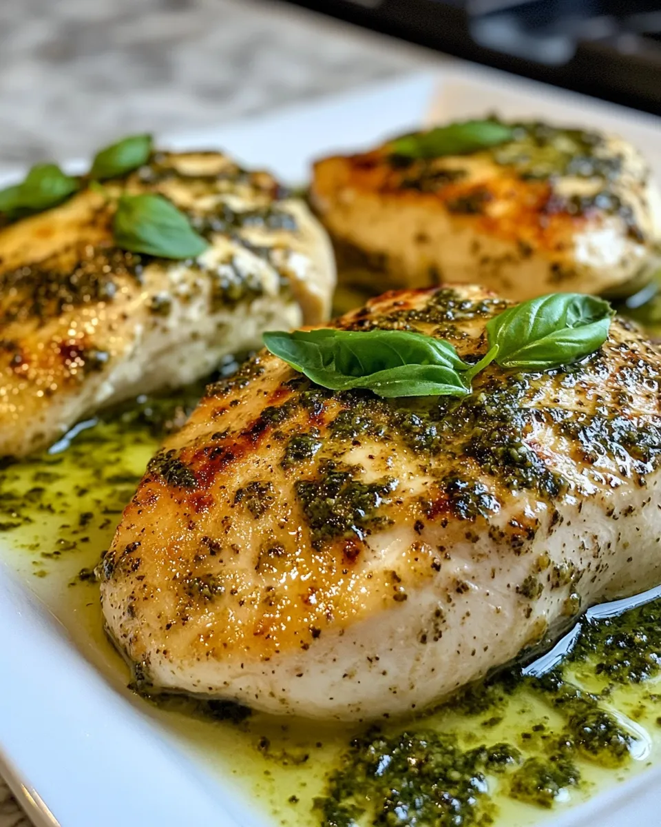 Irresistible Creamy Pesto Chicken for Busy Weeknights