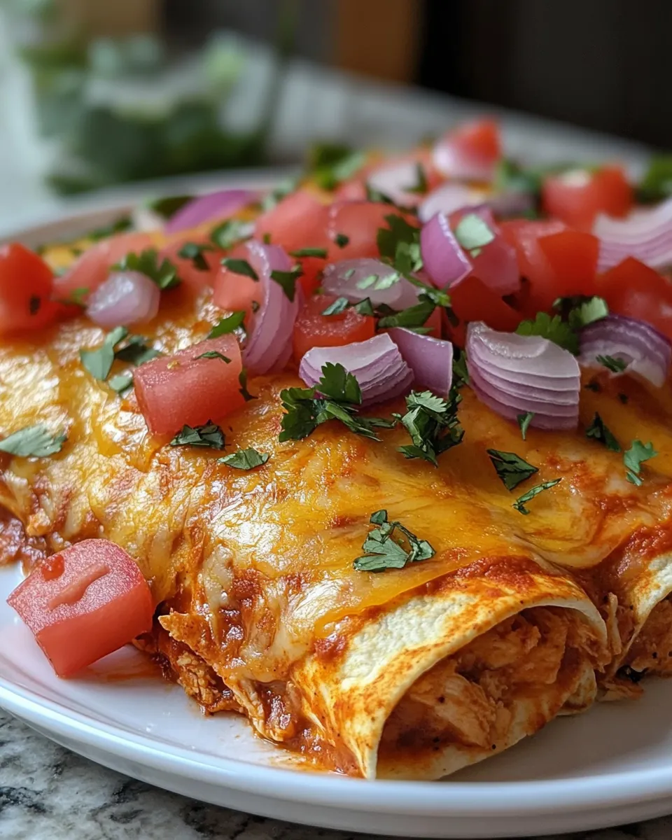Savory Chicken Enchiladas: A Weeknight Win
