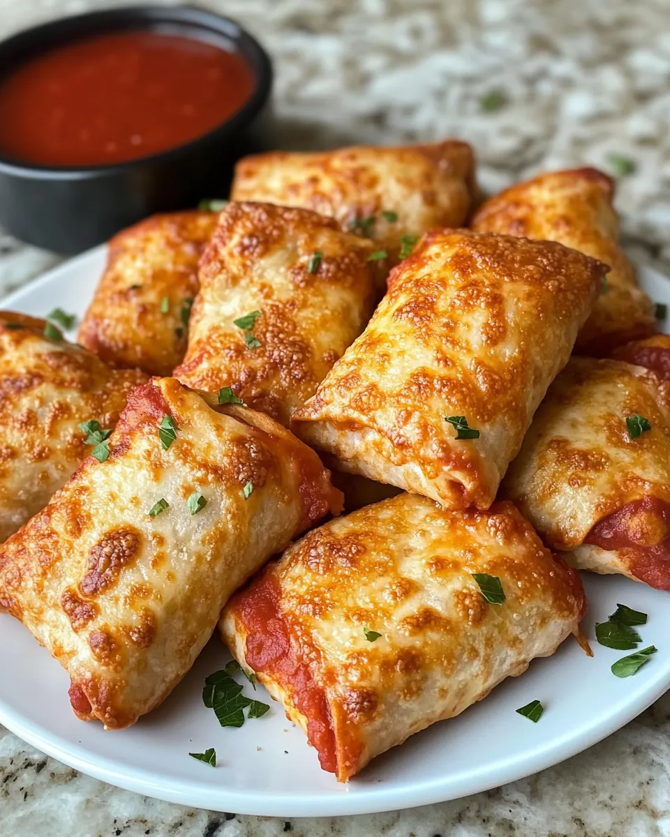 Easy Air Fryer Pizza Rolls Everyone Is Obsessed With