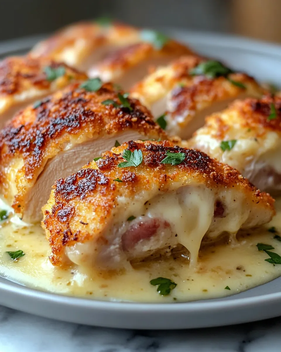 Irresistible Chicken Cordon Bleu Crispy Cheesy Dream