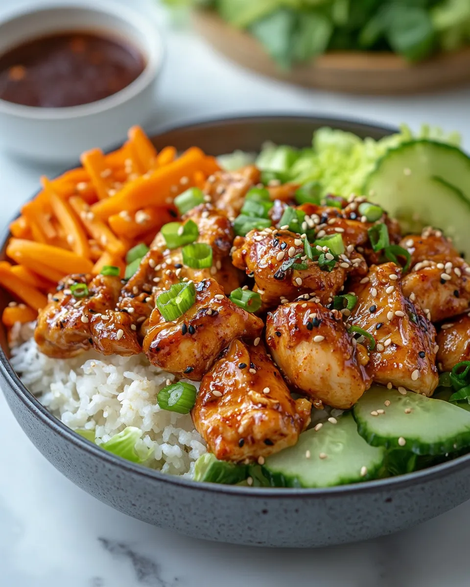 Sizzling Korean Spicy Chicken Stir Fry