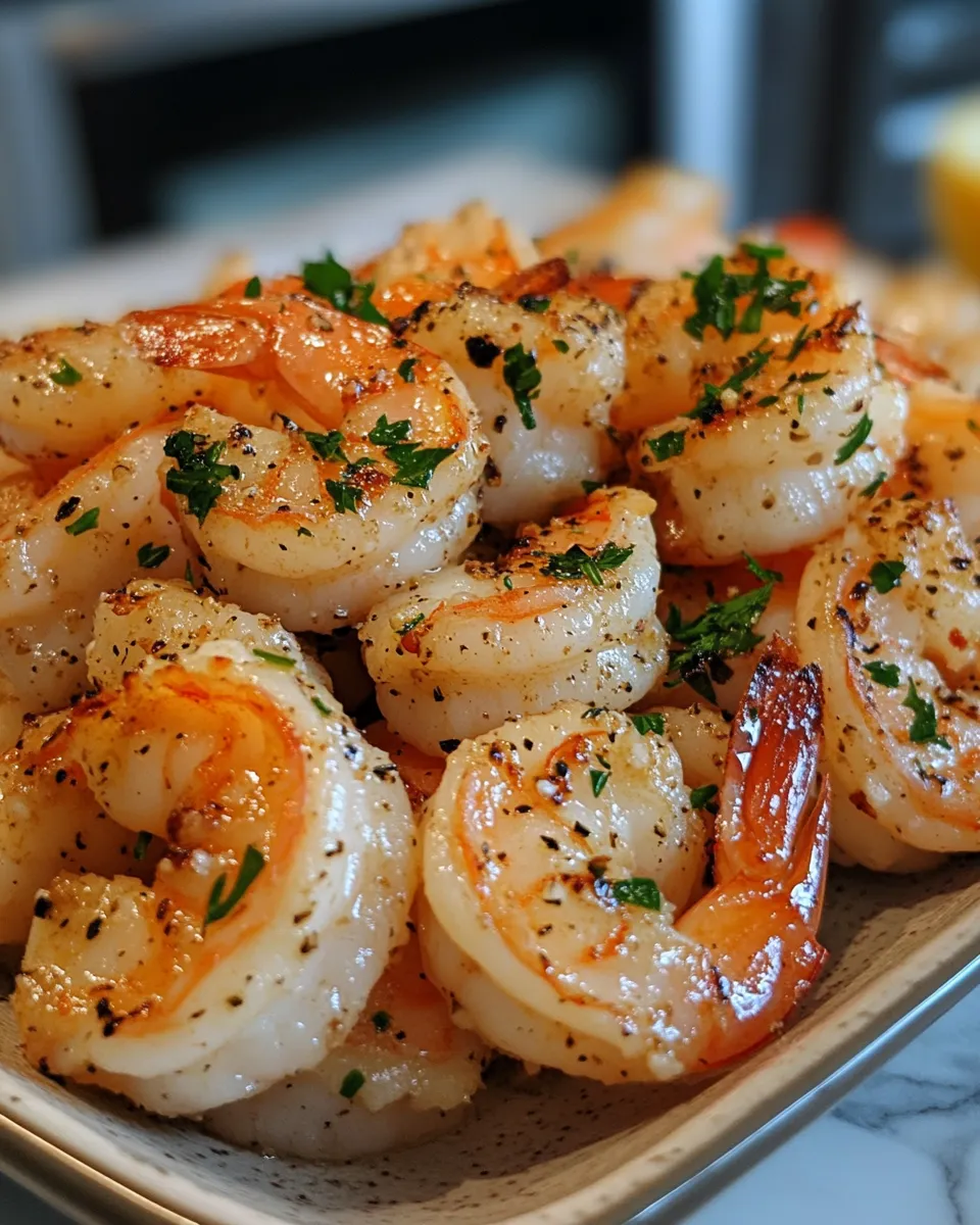 Savory Garlic Parmesan Roasted Shrimp Oven Magic