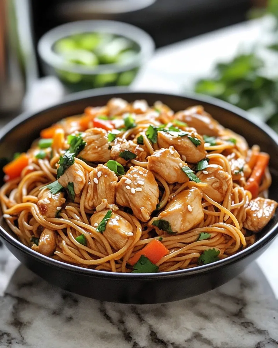 Irresistible Chicken Lo Mein Recipe You’ll Crave