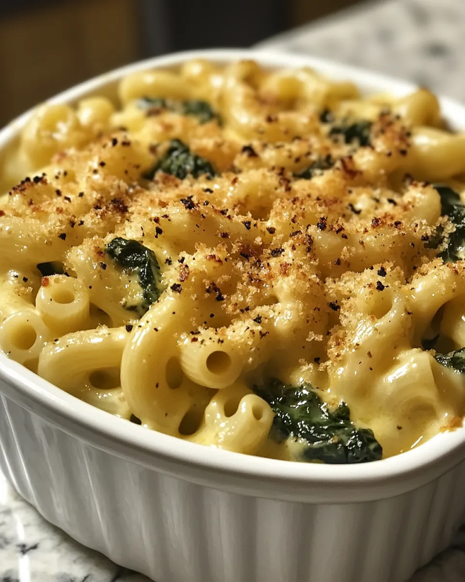 Irresistible Spinach Mac & Cheese You Must Make