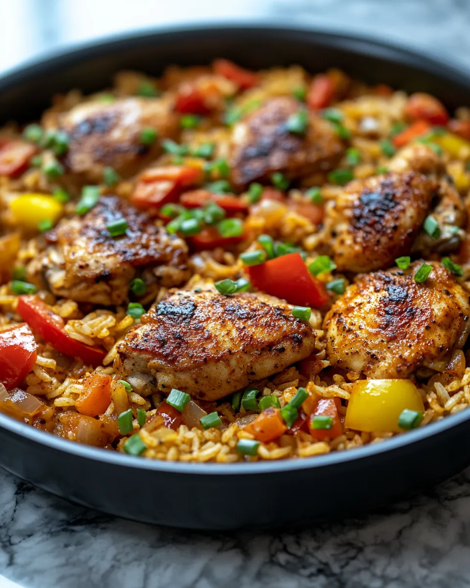 Easy One Pot Cajun Chicken and Rice for Busy Nights