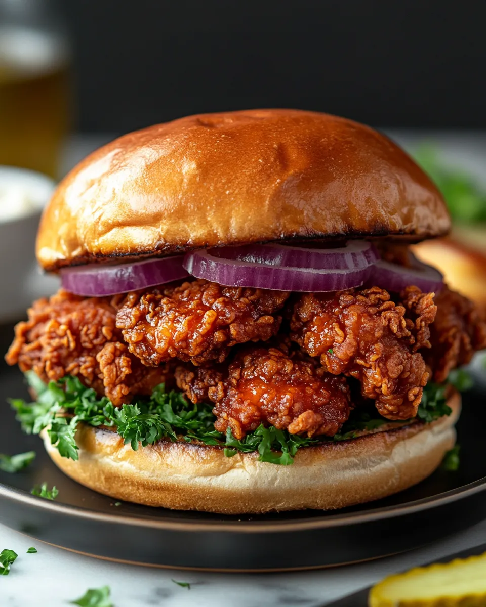 Spicy Crispy Fried Chicken Sandwich Everyone Is Obsessed With