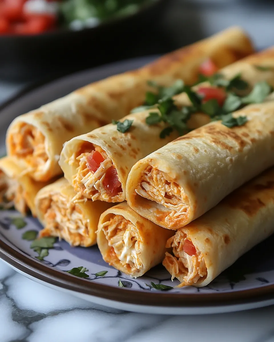 Easy Chicken Taquitos That Disappear Fast