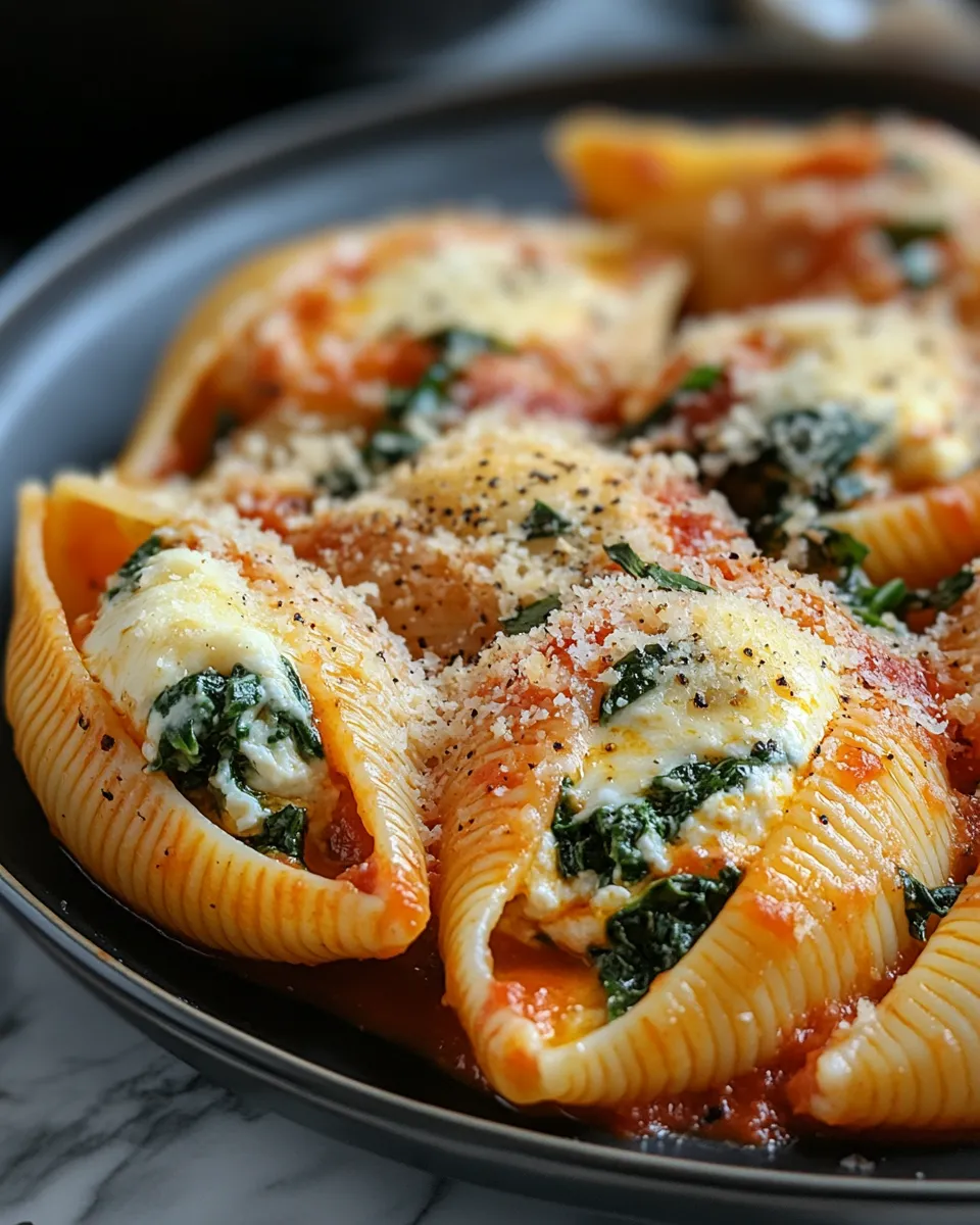 These Spinach and Ricotta Stuffed Shells Are Pure Comfort