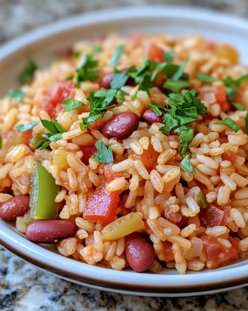 Easy Spanish Rice and Beans With Bold Flavor