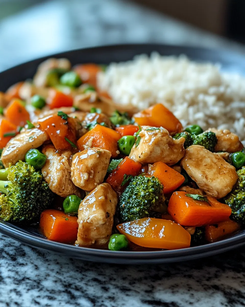 Savory Chicken and Vegetable Stir Fry Better Than Takeout