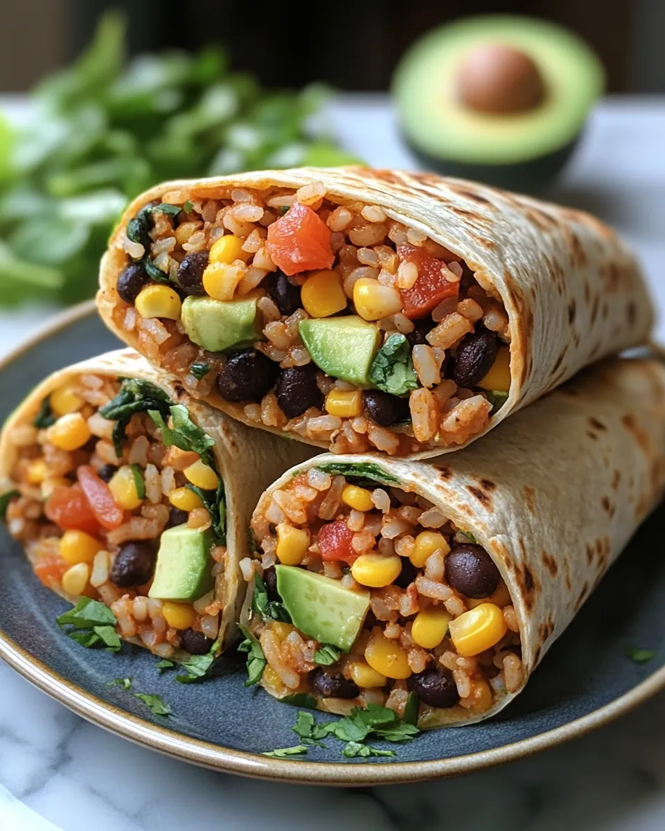 Hearty Vegan Burrito Wraps – Feel Good Fuel