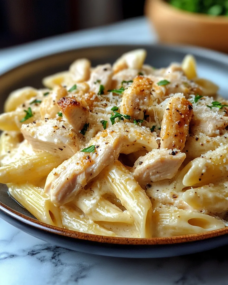 Must Try Creamy Chicken Pasta Easy Comfort Meal