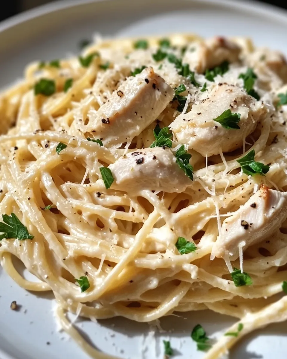 Irresistible Garlic Parmesan Chicken Pasta Weeknight Winner