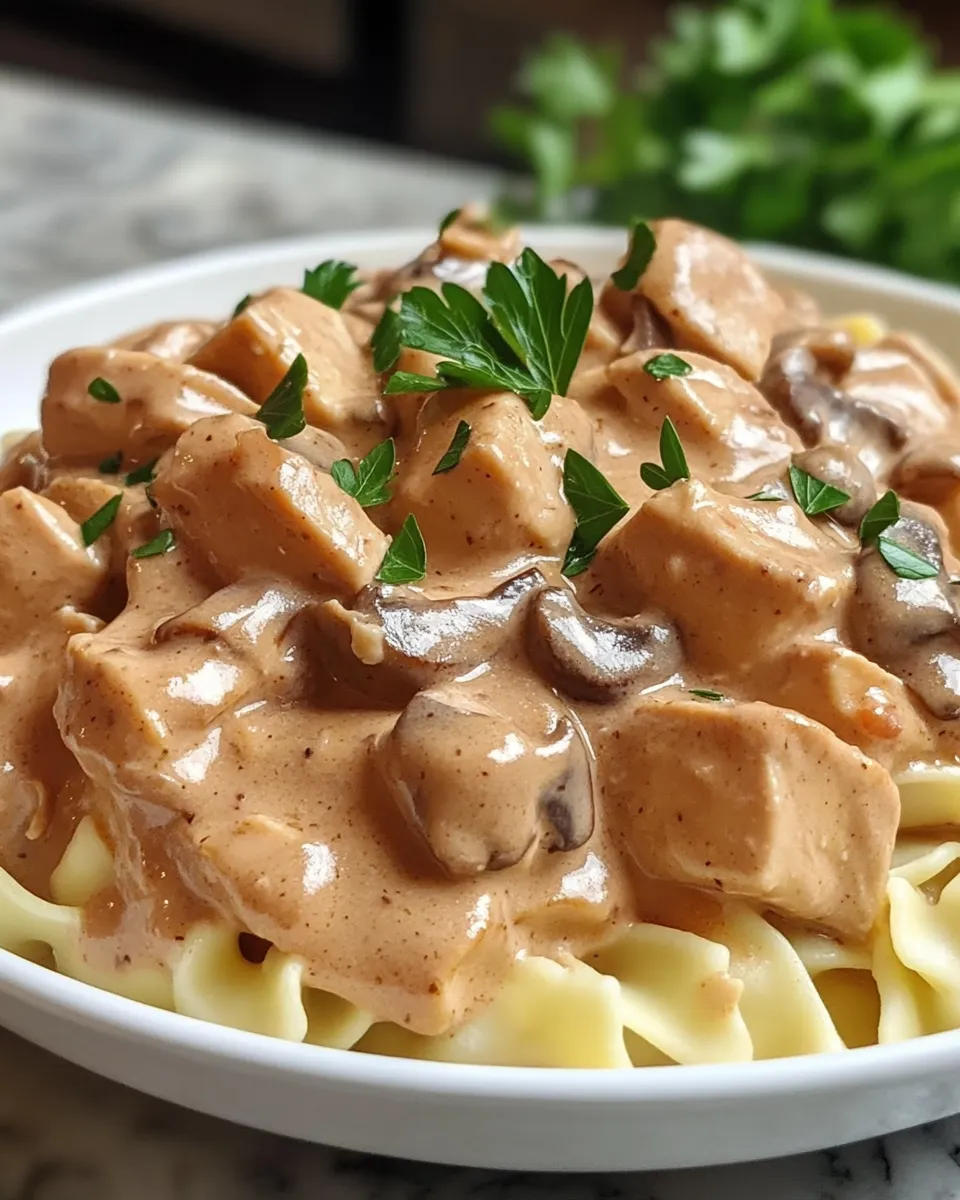 Savory Creamy Turkey Stroganoff Rich Dinner Bliss