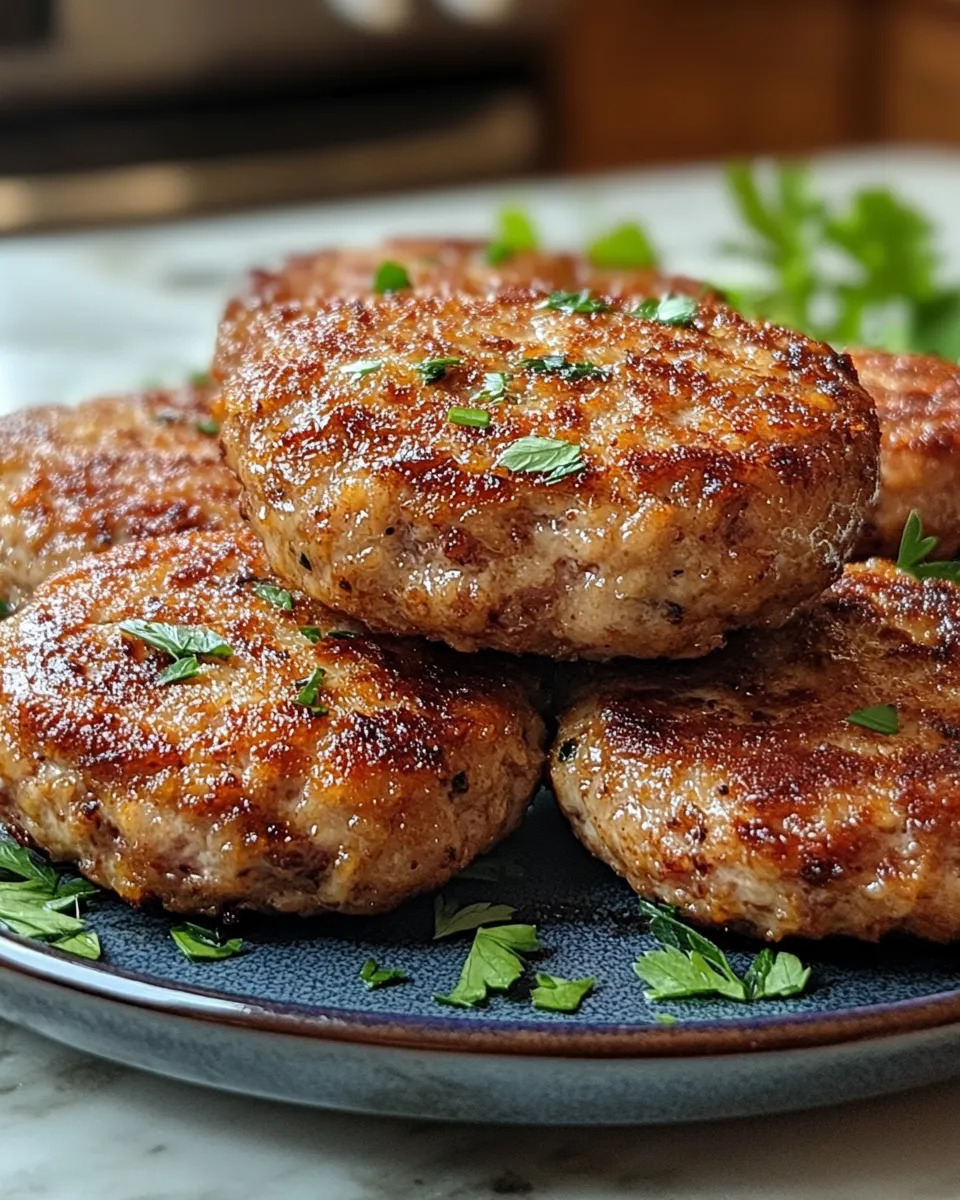 Juicy Turkey Burger Patties Backyard Favorite