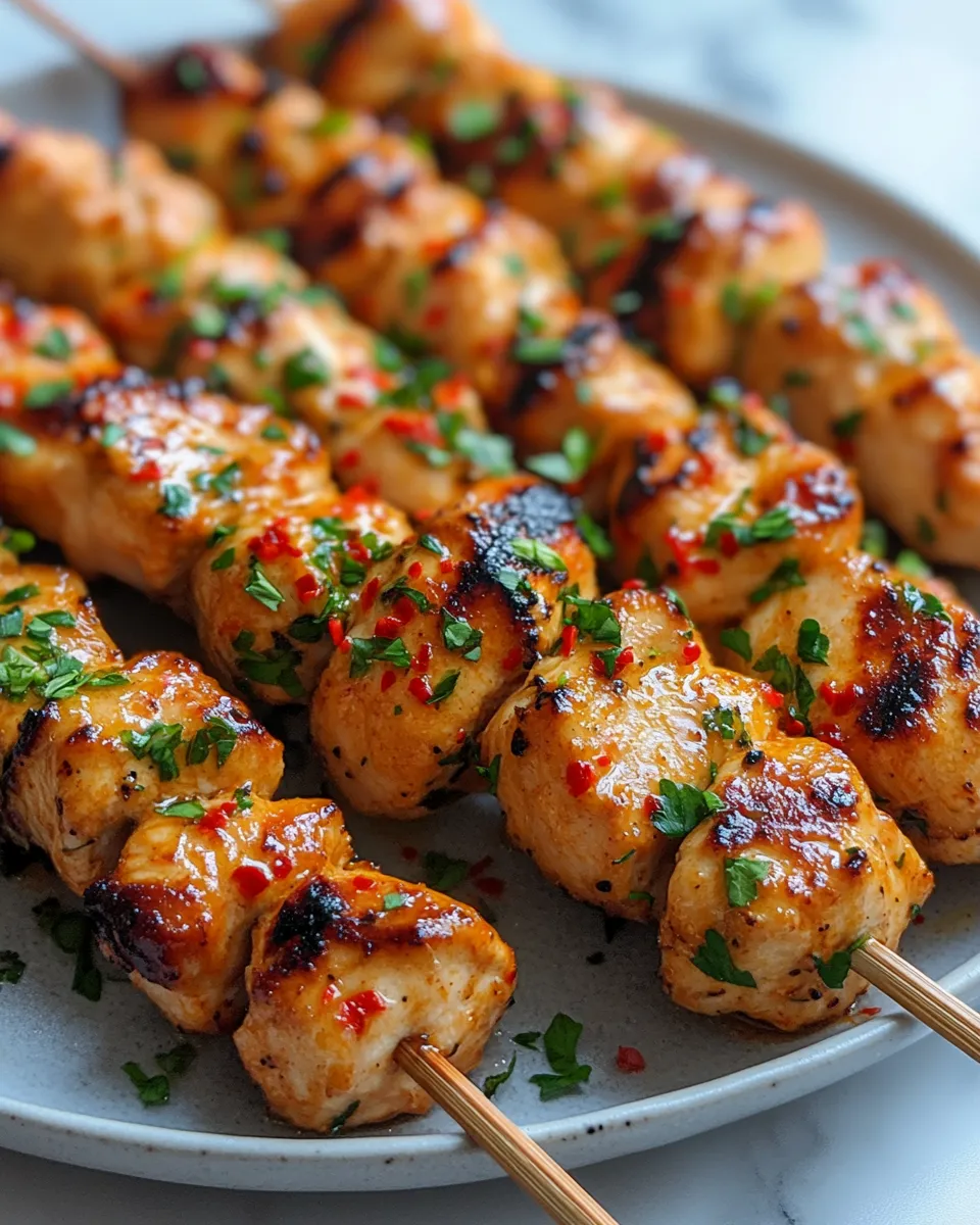 Irresistible Bang Bang Chicken Skewers: A Spicy Crowd Favorite