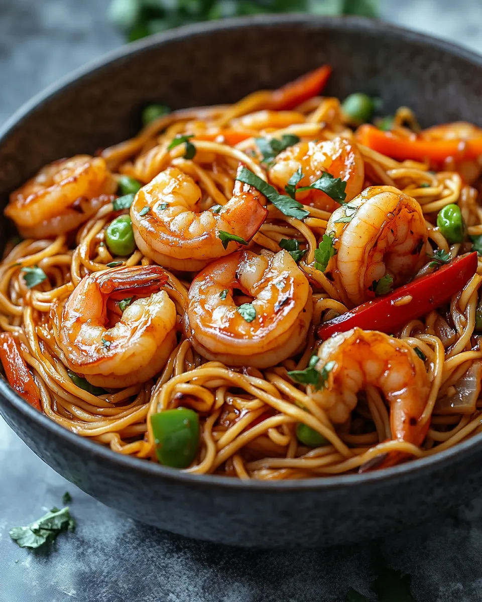 Easy Shrimp Lo Mein (Restaurant Vibes at Home)