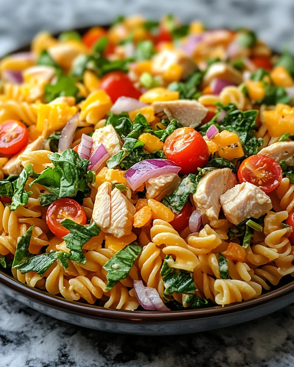 Easy Club Sandwich Pasta Salad Weeknight Win