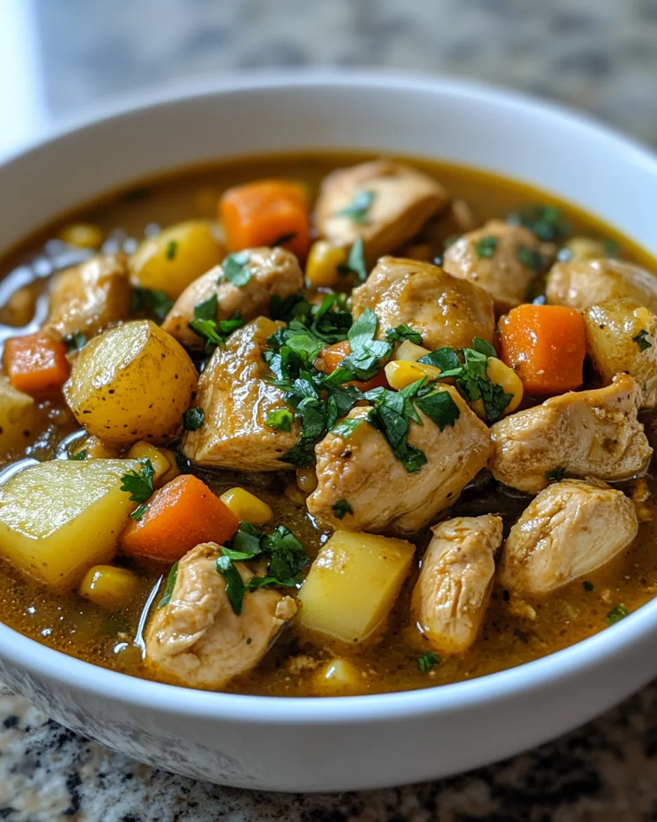 Savory Green Chile Chicken Stew: A Rich and Comforting Classic