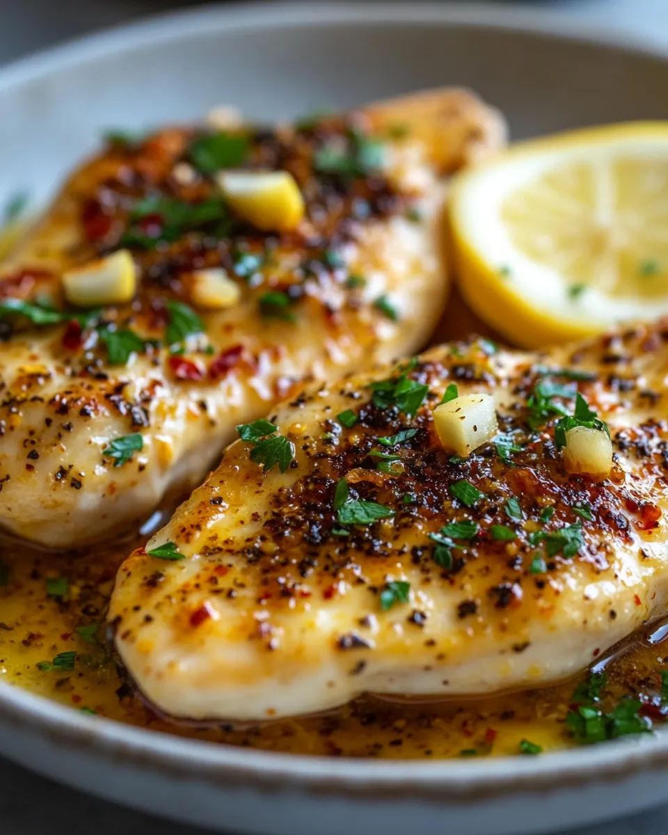 Healthy Low Carb Garlic Butter Chicken