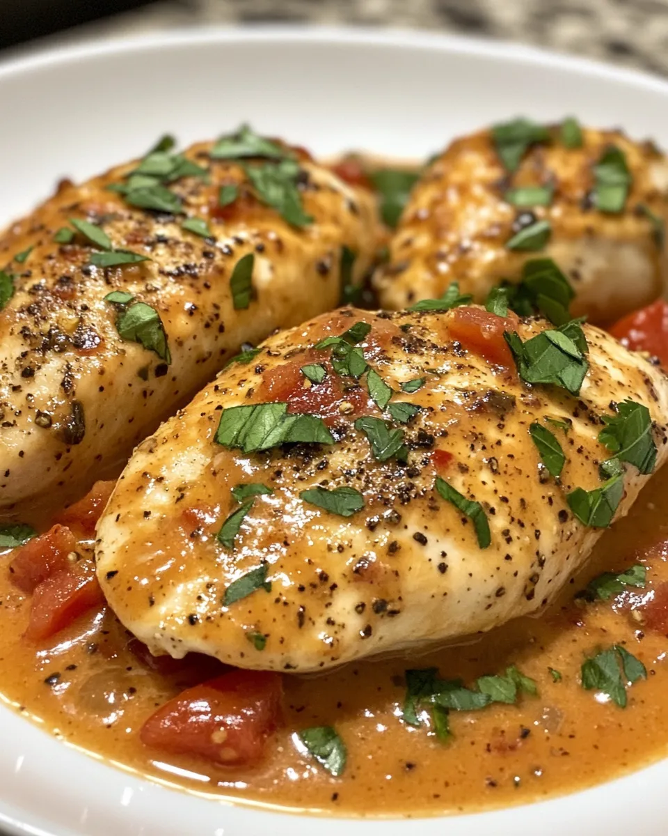 Heavenly Creamy Tomato Chicken Breast Family Favorite Feast