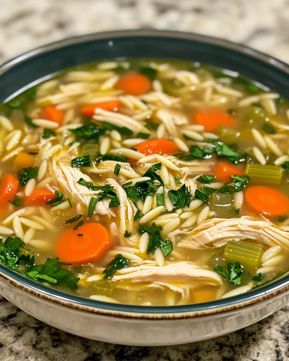 Mouthwatering Mediterranean Chicken Soup