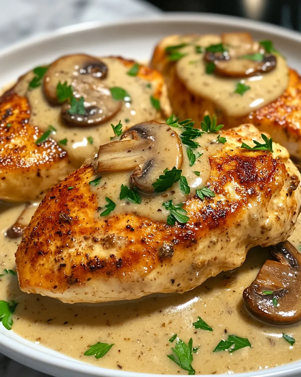 Ultimate Creamy Mushroom Chicken Dinner Done Right