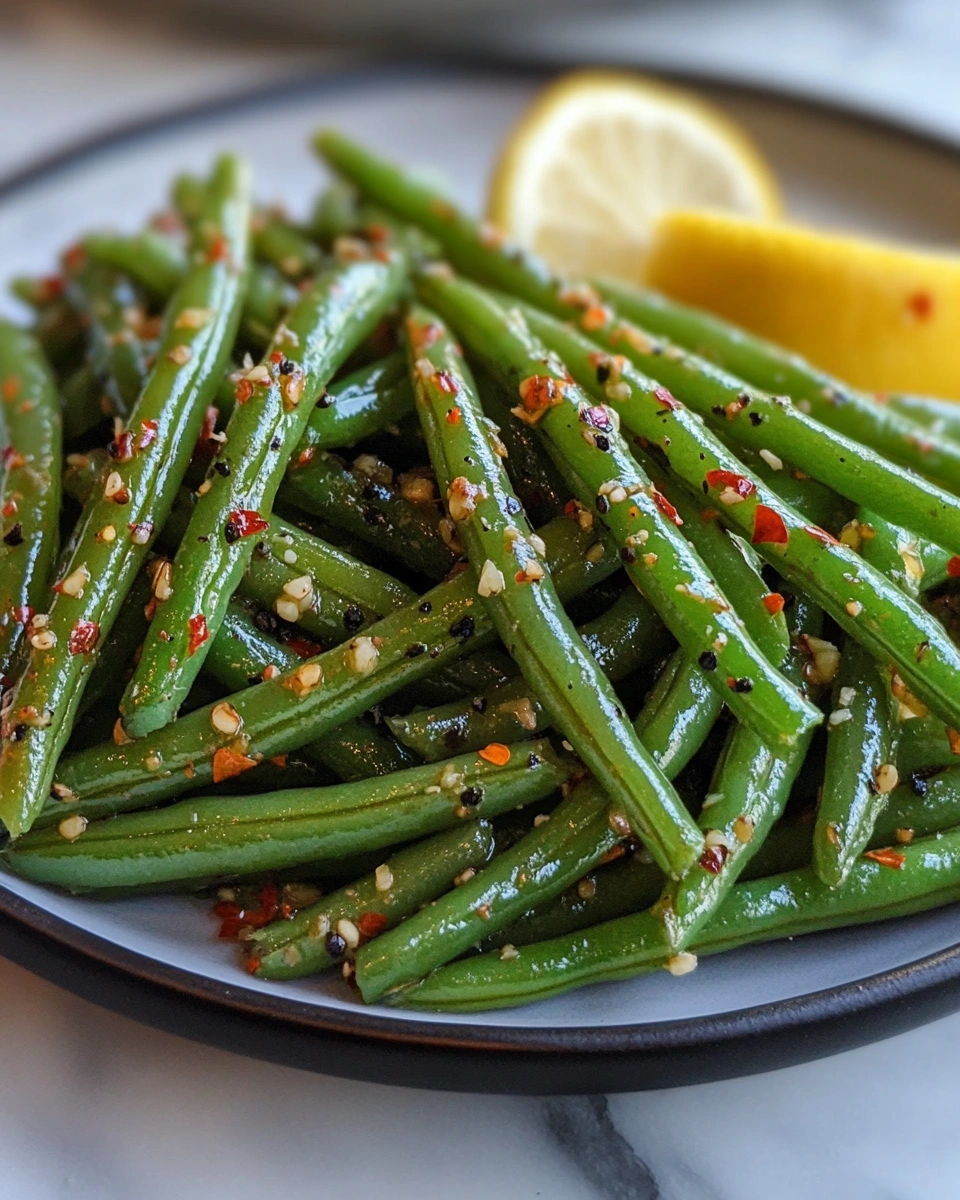Garlic Green Beans (Low Carb)