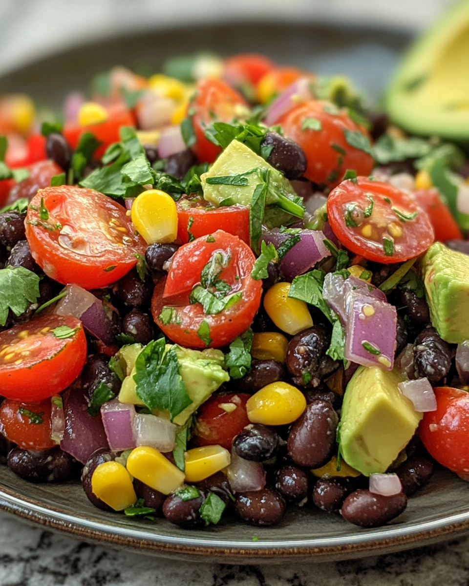 Easy Black Bean Salad: A Fresh, Flavorful Dish for Any Occasion