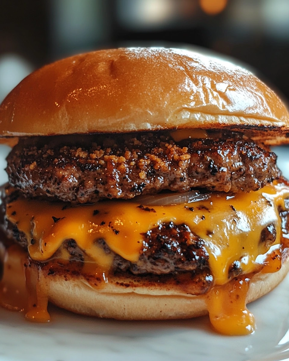 Juicy Ground Turkey Burgers with Cheese