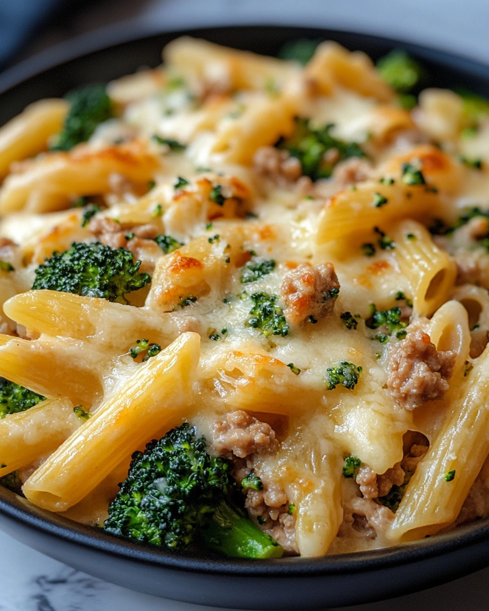 Ground Turkey Penne with Broccoli and Cheese: A Comforting, Wholesome Dinner