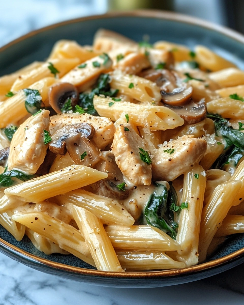 One-Pot Creamy Chicken Pasta (Light Version)