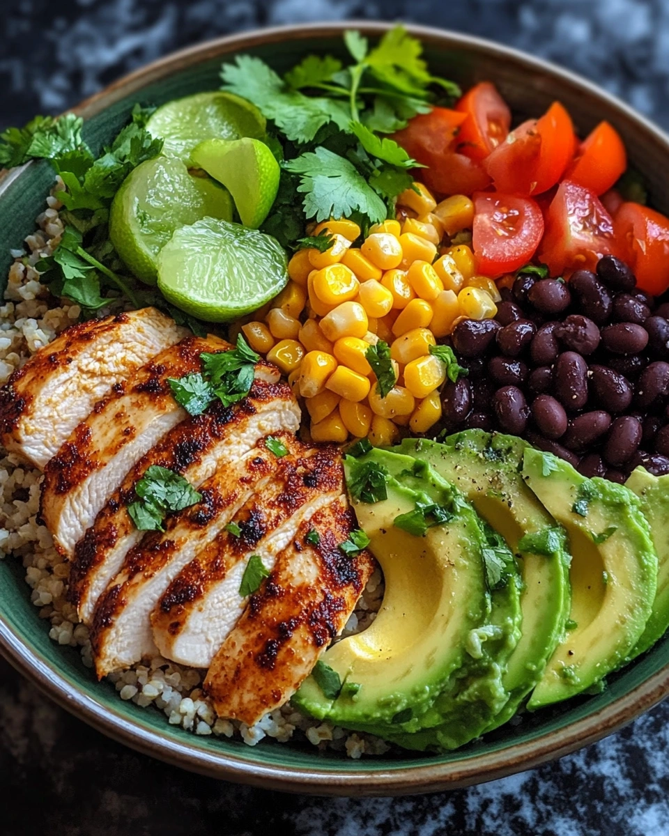 Protein-Packed Chicken and Avocado Bowl