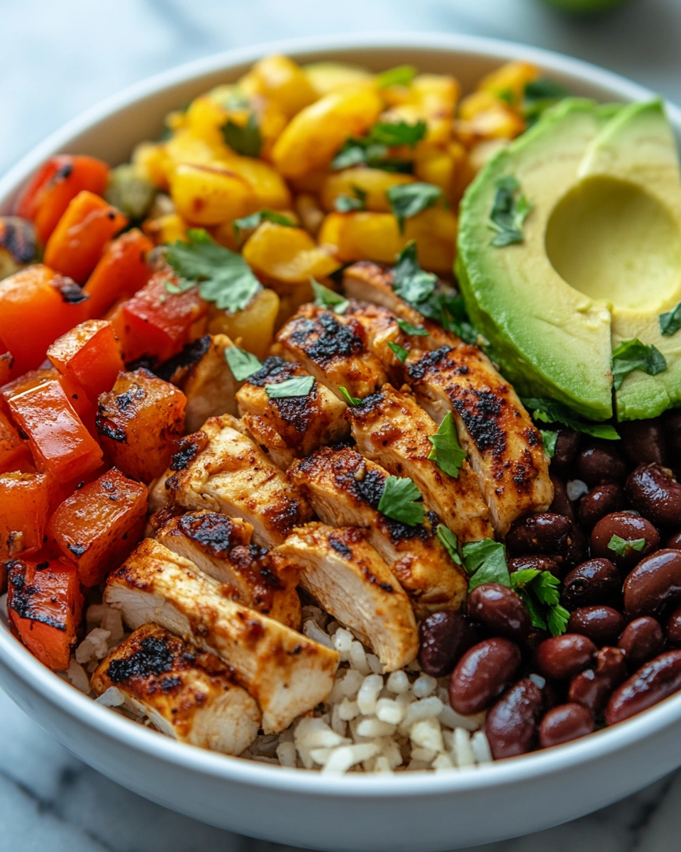Healthy BBQ Chicken Meal Prep Bowls