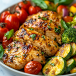 Easy Balsamic Chicken with Roasted Veggies – The Best Meal You’ll Ever Try