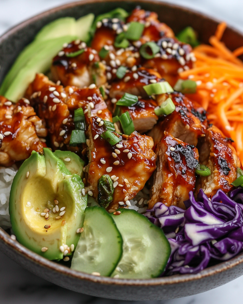 Easy Spicy Honey Ginger Chicken Bowls – The Best Spicy Honey Ginger Chicken You’ll Ever Try