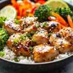 Easy Honey Ginger Chicken Bowl with Sesame Veggies – The Best Honey Ginger Chicken Bowl with Sesame Veggies You’ll Ever Try