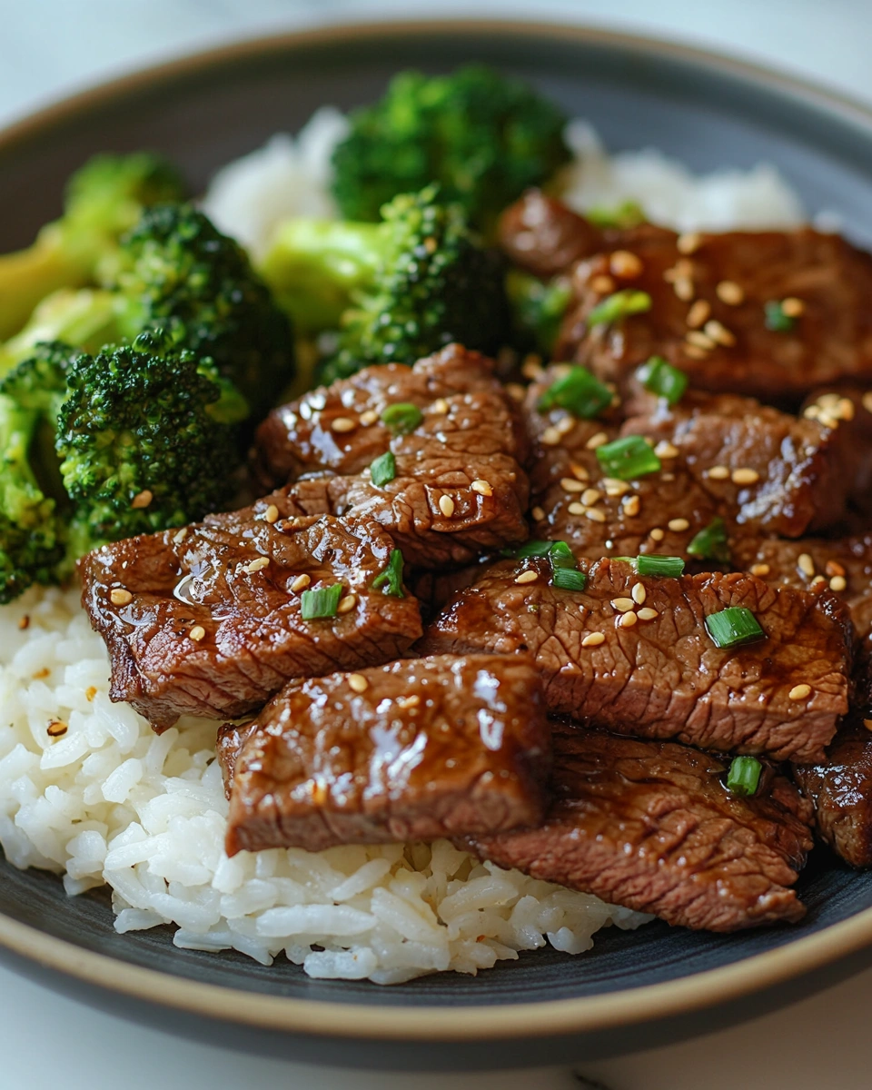 Steak with Broccoli & Rice: A Comforting, Flavor-Packed Classic