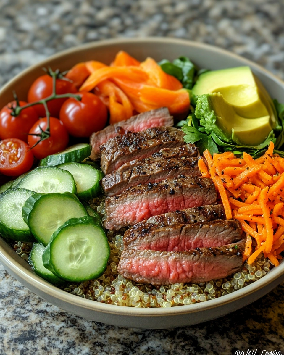 Steak & Quinoa Protein Bowl: A Nourishing, Flavor-Packed Meal for Any Day