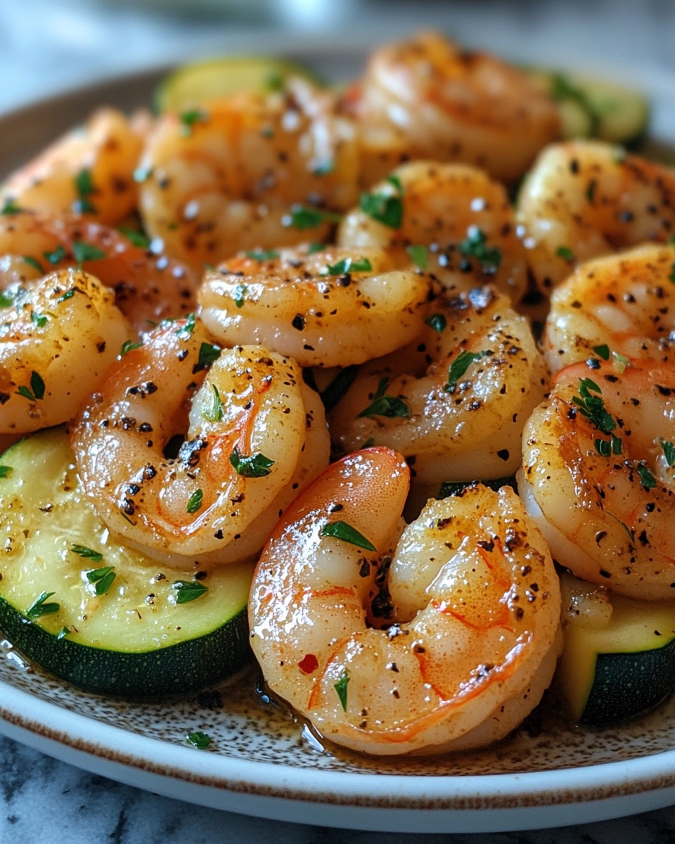 Garlic Butter Shrimp with Zucchini: A Light, Flavorful Dinner You’ll Crave Again and Again