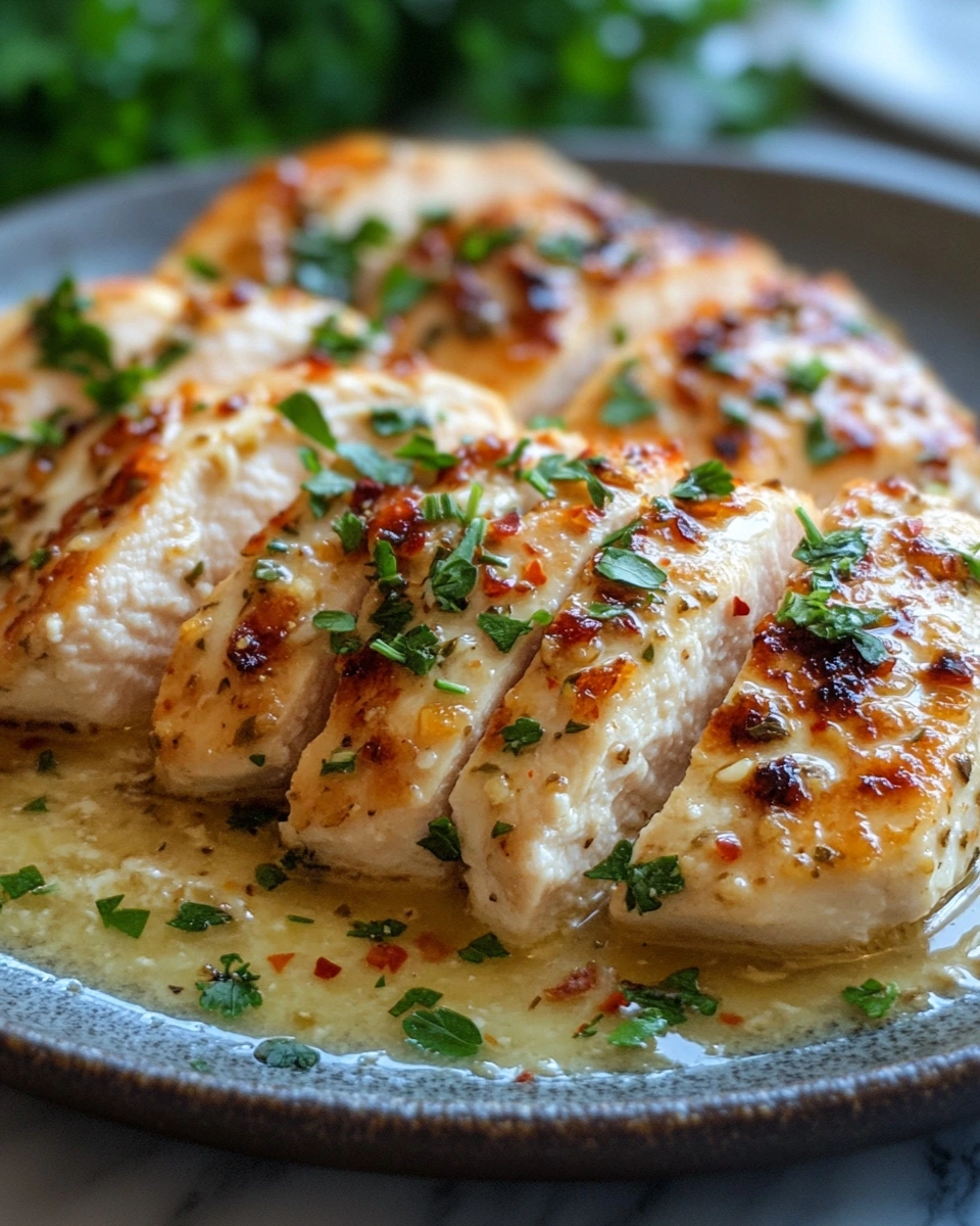 Creamy Garlic Chicken (Light Version): A Comforting Classic Made Healthier
