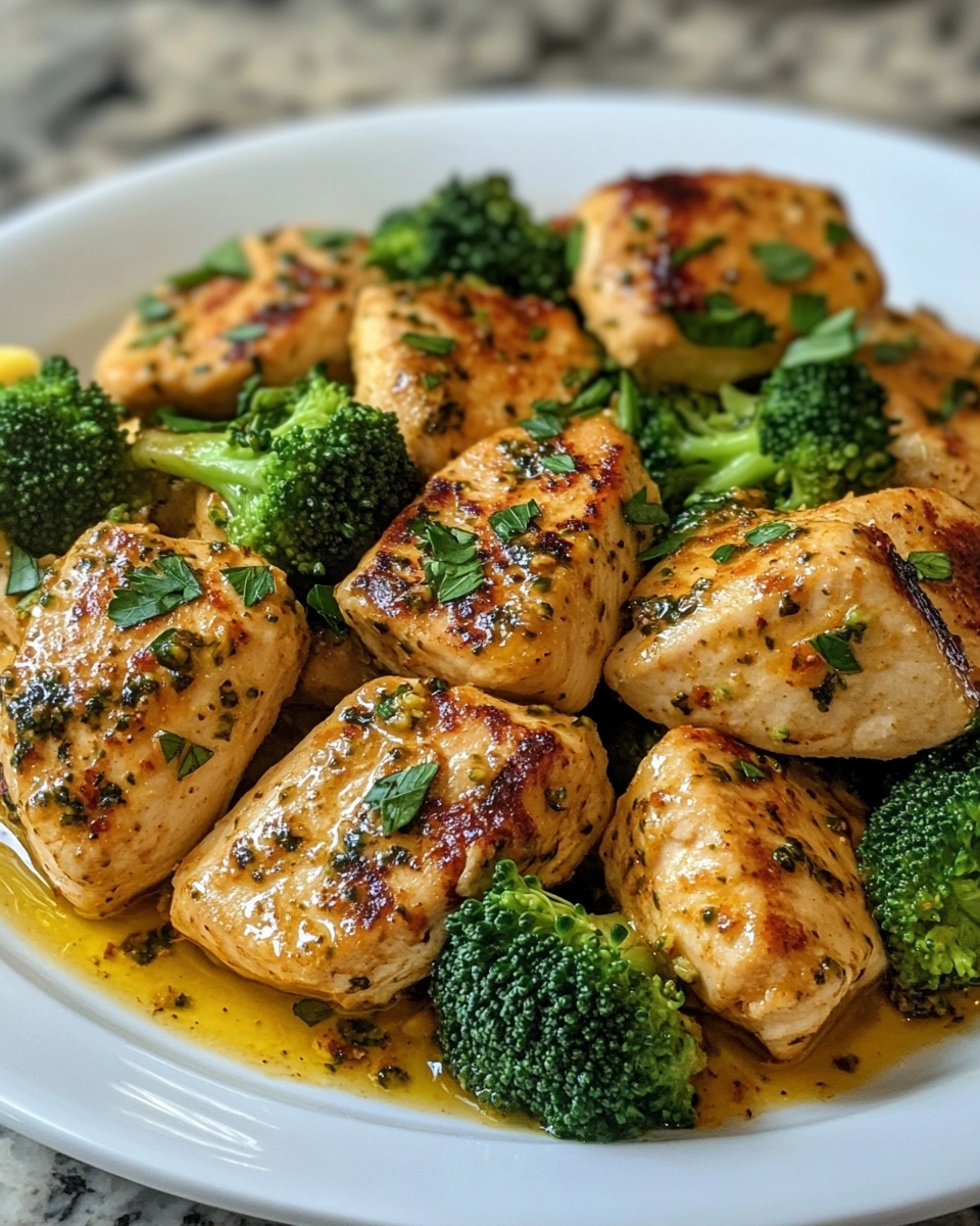 Creamy Greek Yogurt Chicken with Broccoli