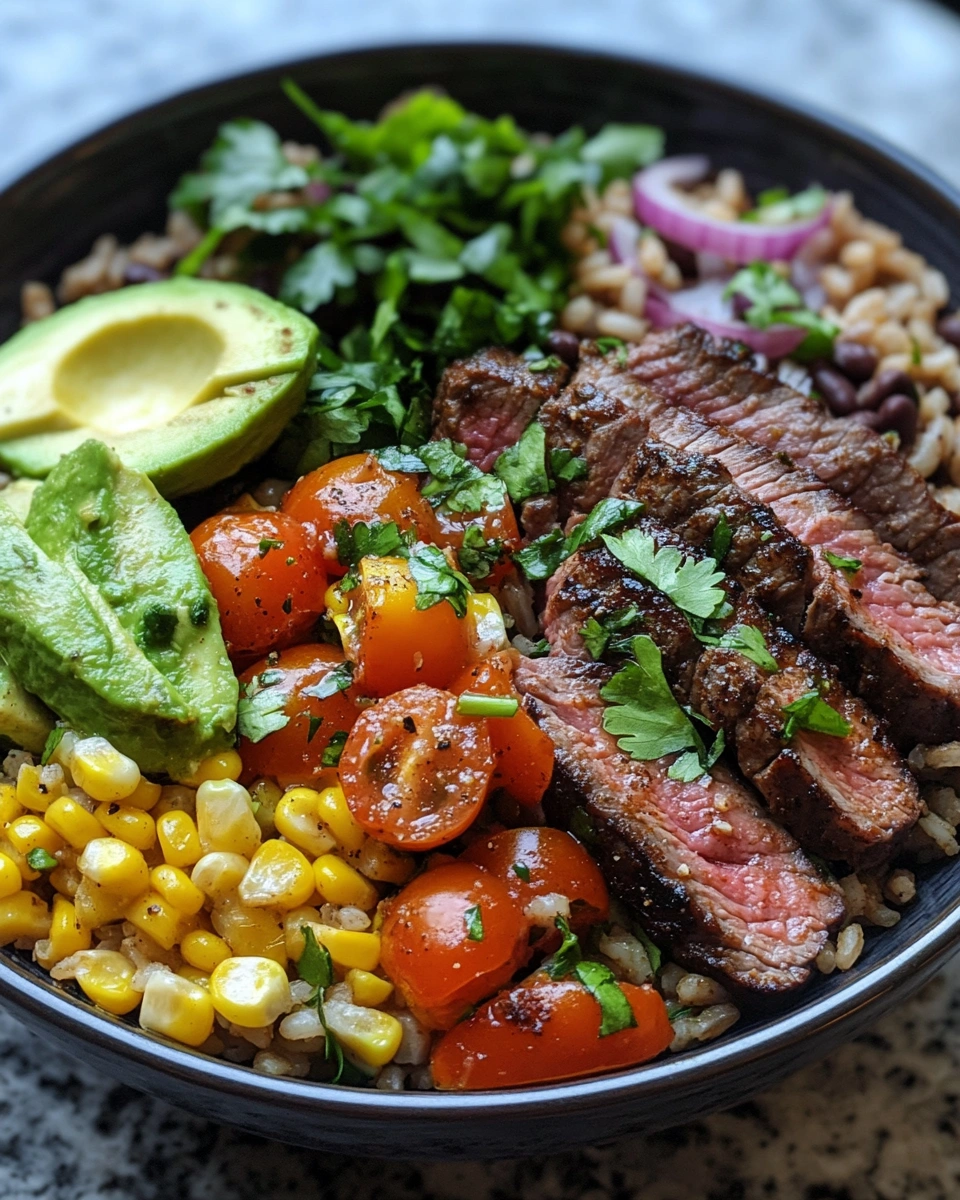 Steak & Avocado Power Bowl