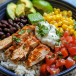 Easy Crockpot Chicken Taco Bowl – The Best Meal You'll Ever Try