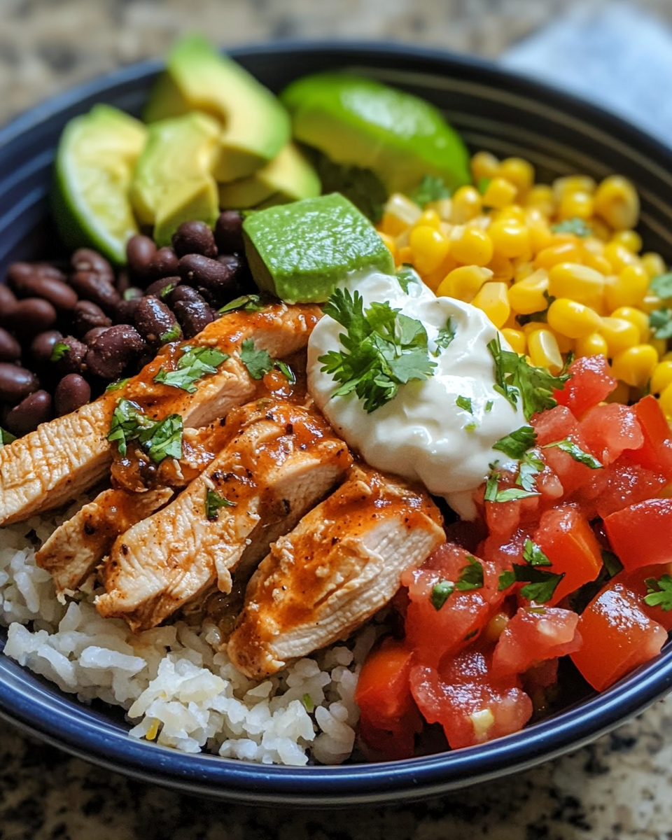 Easy Crockpot Chicken Taco Bowl – The Best Meal You’ll Ever Try