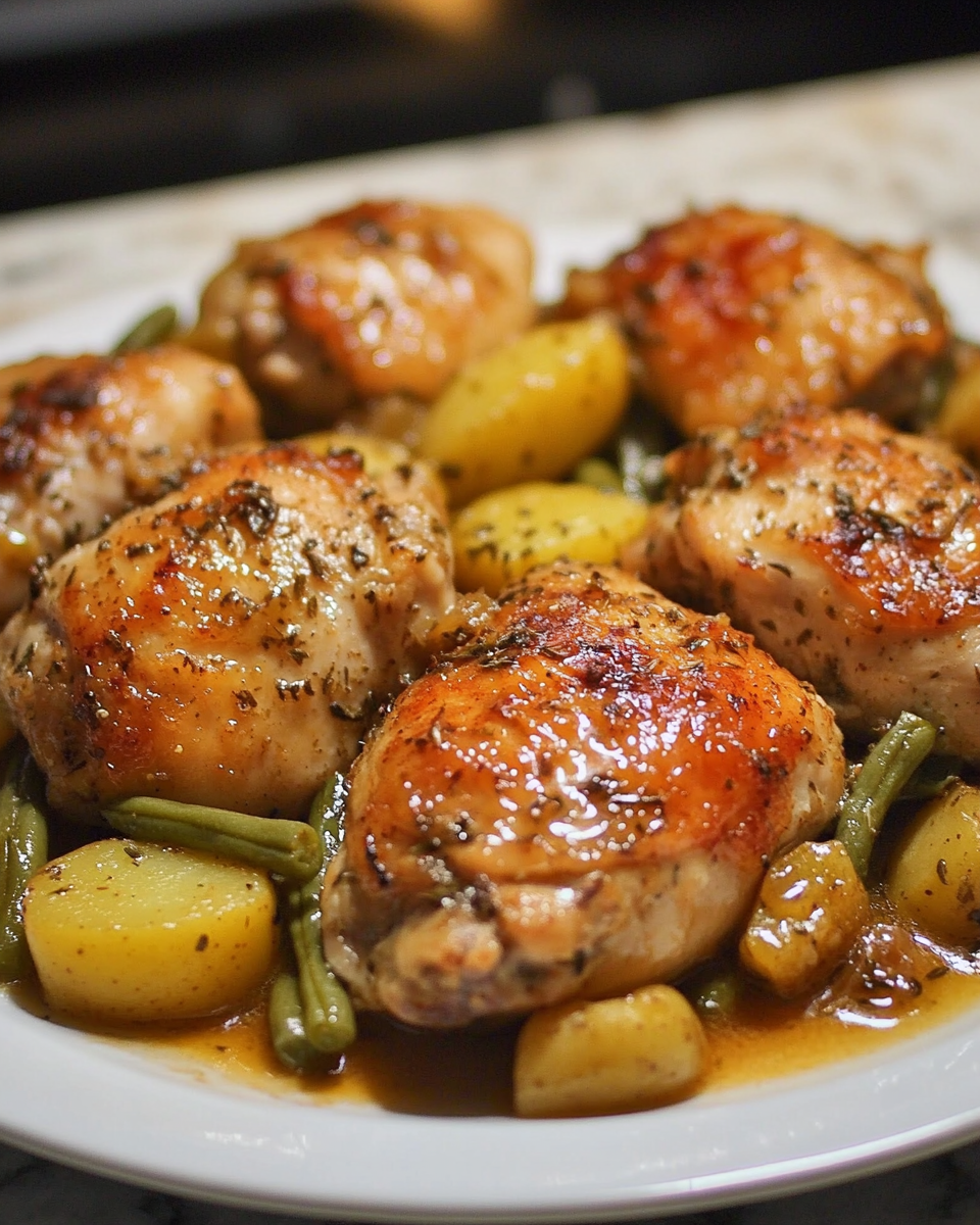 Easy Crockpot Chicken & Green Beans – The Best One-Pot Meal You’ll Ever Try