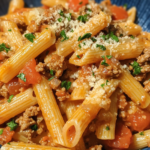 Easy Beef Garlic Parmesan Pasta – The Best Beef Garlic Parmesan Pasta You'll Ever Try