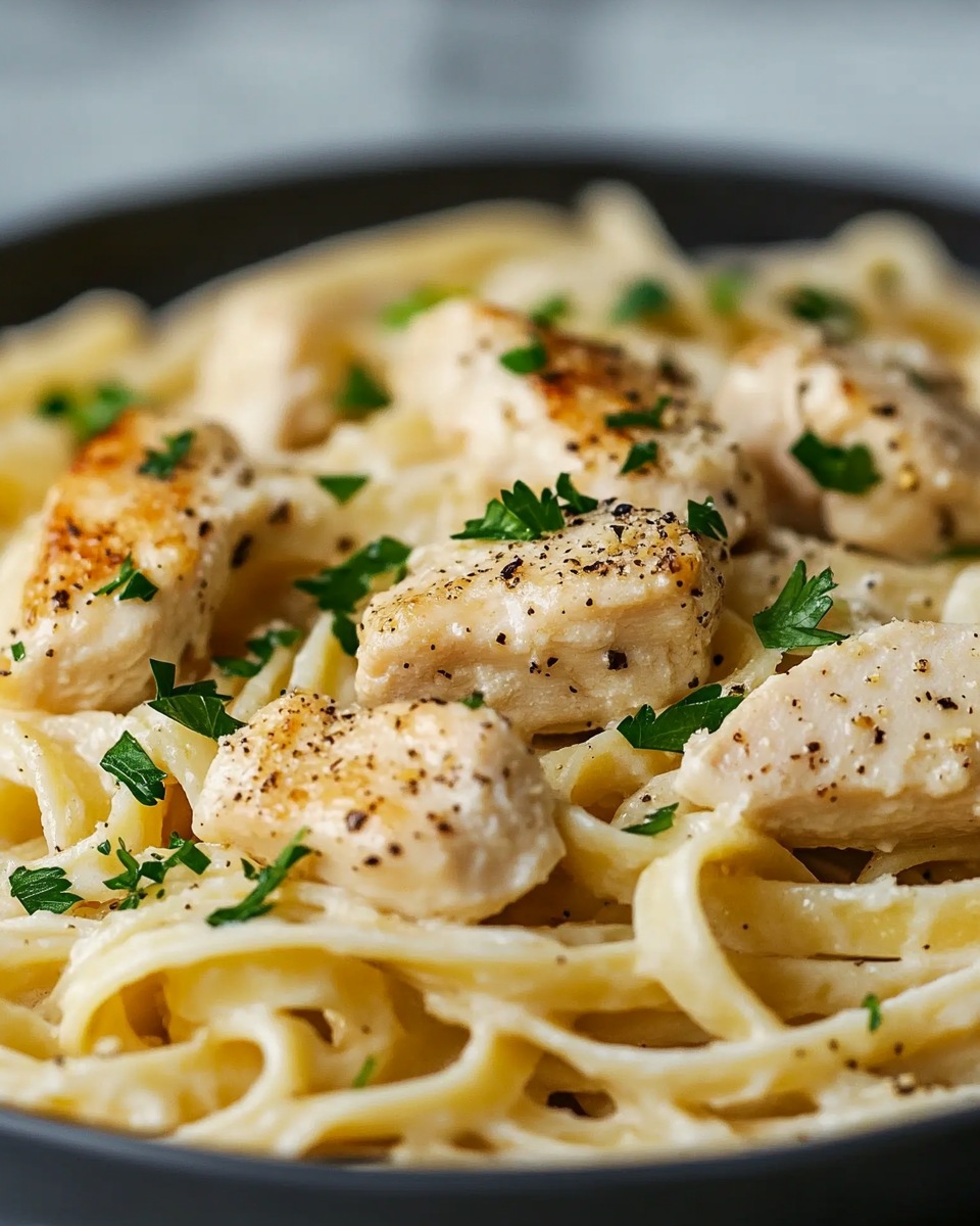 Easy Chicken Garlic Butter Pasta – The Best Garlic Butter Pasta You’ll Ever Try