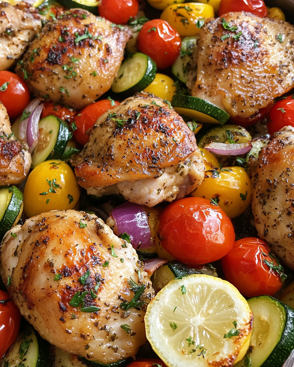 Easy Herb Chicken Veggie Bake – The Best Herb Chicken Veggie Bake You’ll Ever Try