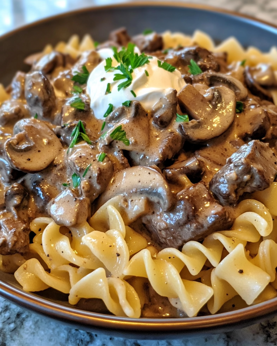 Easy One Pot Beef Stroganoff – The Best Beef Stroganoff You’ll Ever Try